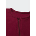 Claret red zip sleepsuit