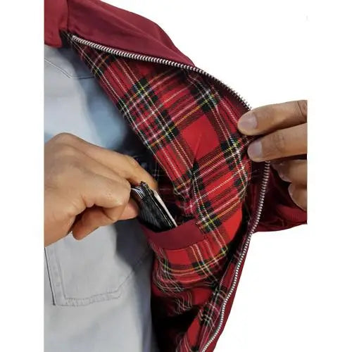 Classic vintage harrington jacket