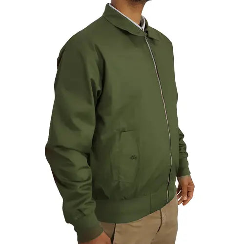 Classic vintage harrington jacket - Olive / L