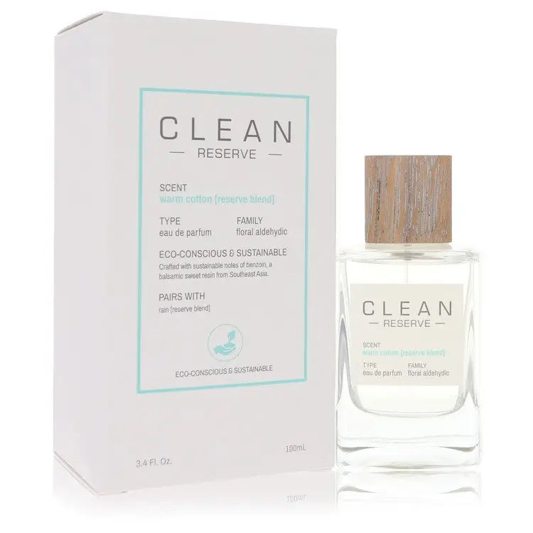 Clean reserve warm cotton eau de parfum spray by clean eau