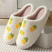 Comfortable home strawberry winter cotton slippers for men and women Nexellus