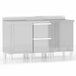 Commercial kitchen cabinets 3 pcs stainless steel Nexellus