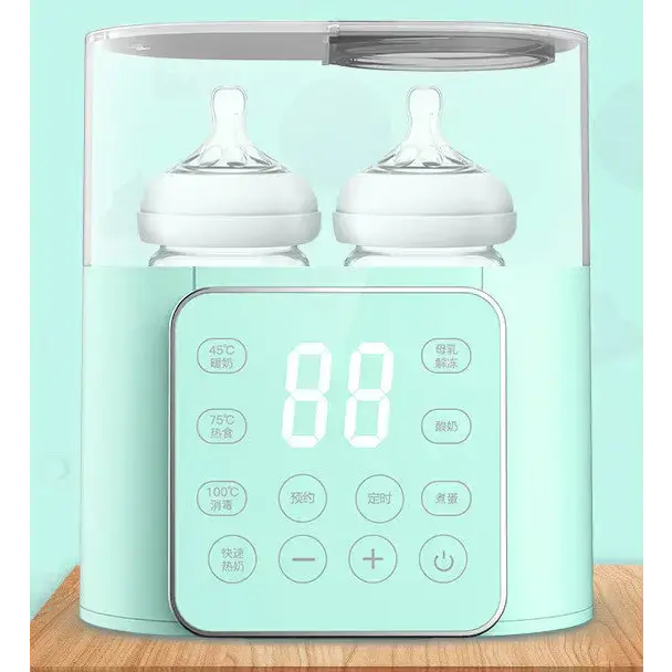 Constant temperature milk conditioner double bottle warmer 9 in one Nexellus