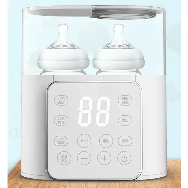 Constant temperature milk conditioner double bottle warmer 9 in one Nexellus