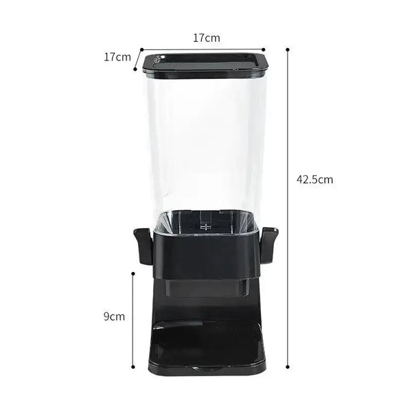 Countertop cereal dispenser indispensable dry food dispenser Nexellus