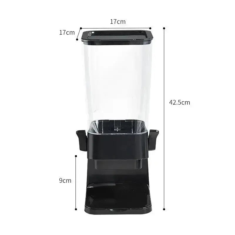 Countertop cereal dispenser indispensable dry food dispenser Nexellus