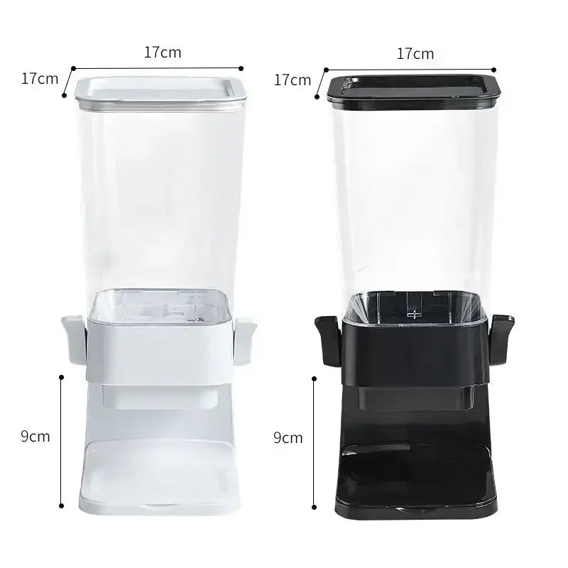 Countertop cereal dispenser indispensable dry food dispenser Nexellus