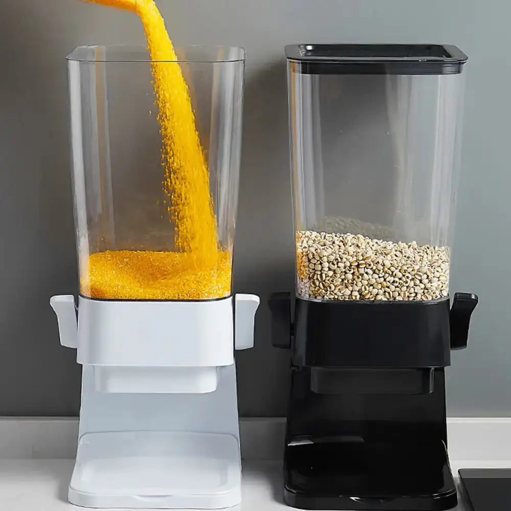 Countertop cereal dispenser indispensable dry food dispenser Nexellus