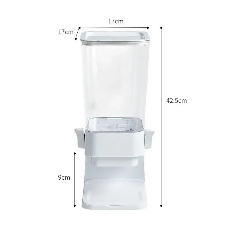 Countertop cereal dispenser indispensable dry food dispenser Nexellus