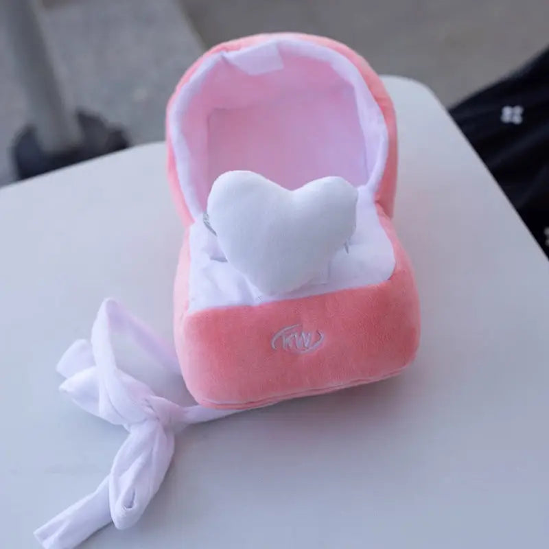 Couple Confession Ring Love Big Diamond Ring Doll Plush Ring Box Nexellus