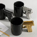 Creative ceramic cup gold silver pistol cup gun handle mug Nexellus