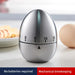 Creative stainless steel kitchen timer egg apple timer mechanical Nexellus