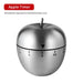 Creative stainless steel kitchen timer egg apple timer mechanical Nexellus