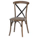 Cross back dining chair - Dining Chairs