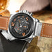 Curren quartz watches men leather wrist watch Nexellus