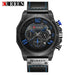 Curren quartz watches men leather wrist watch Nexellus