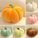 Cute pumpkin throw pillow, minimal ins style sofa cushion living room Nexellus