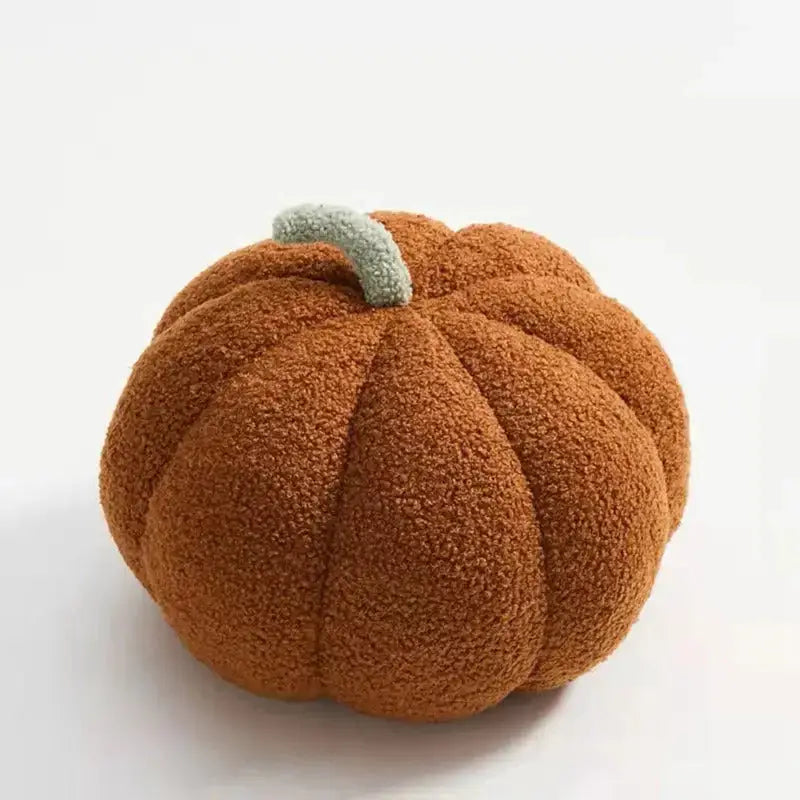 Cute pumpkin throw pillow, minimal ins style sofa cushion living room Nexellus