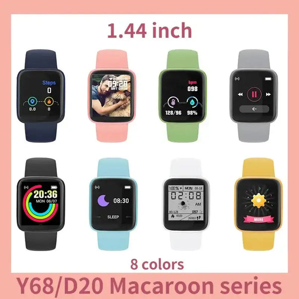 D20s smart bracelet 1.44 inches screen y68 smart bracelet heart rate Nexellus