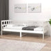 Day bed white solid wood pine 90x200 cm Nexellus