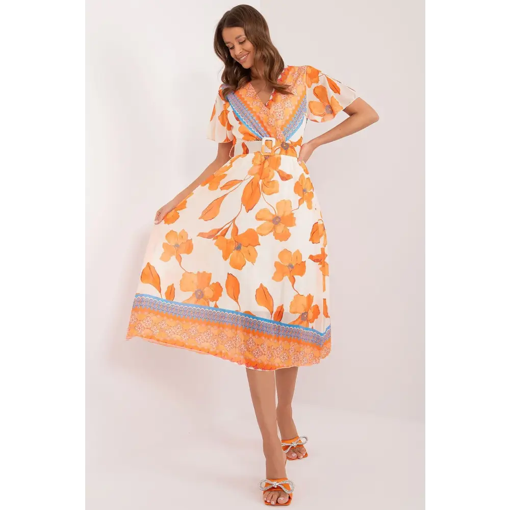 Daydress italy moda - orange 2 / one-size-fits-all