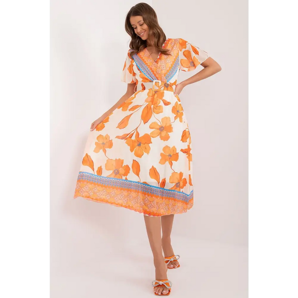 Daydress italy moda - orange 2 / one-size-fits-all