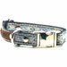 Designer cotton dog collar for small breeds - Large Collar