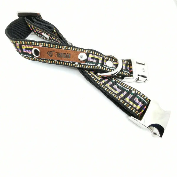 Designer dog collar no.16m - Medium Collar Only (31-50cm)