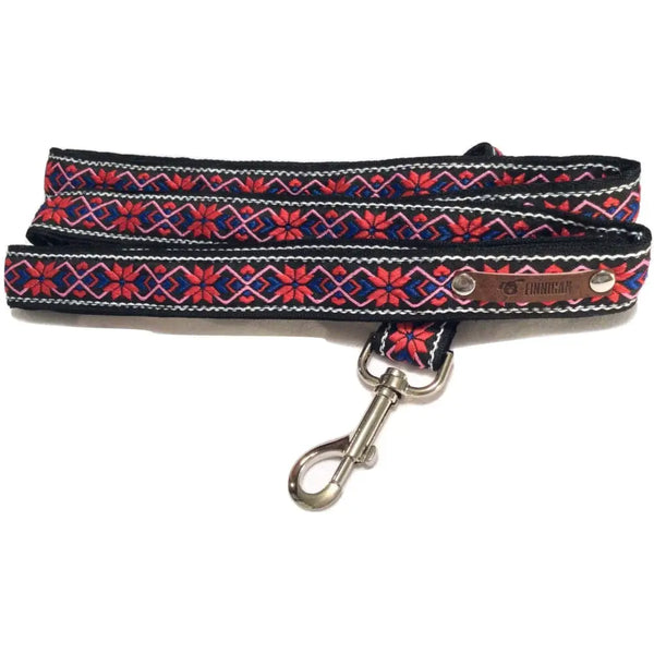 Designer dog collar no. 2l - Lead Only