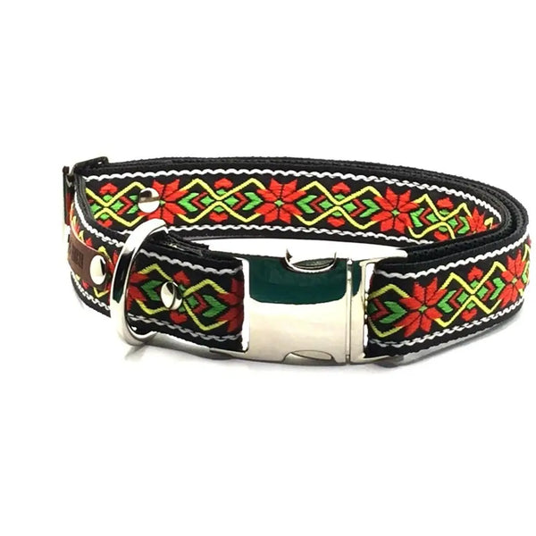 Designer dog collar no. 4l - Medium Collar Only (31-50cm)