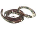 Designer dog collar no. 4s - Large Collar & Lead Set