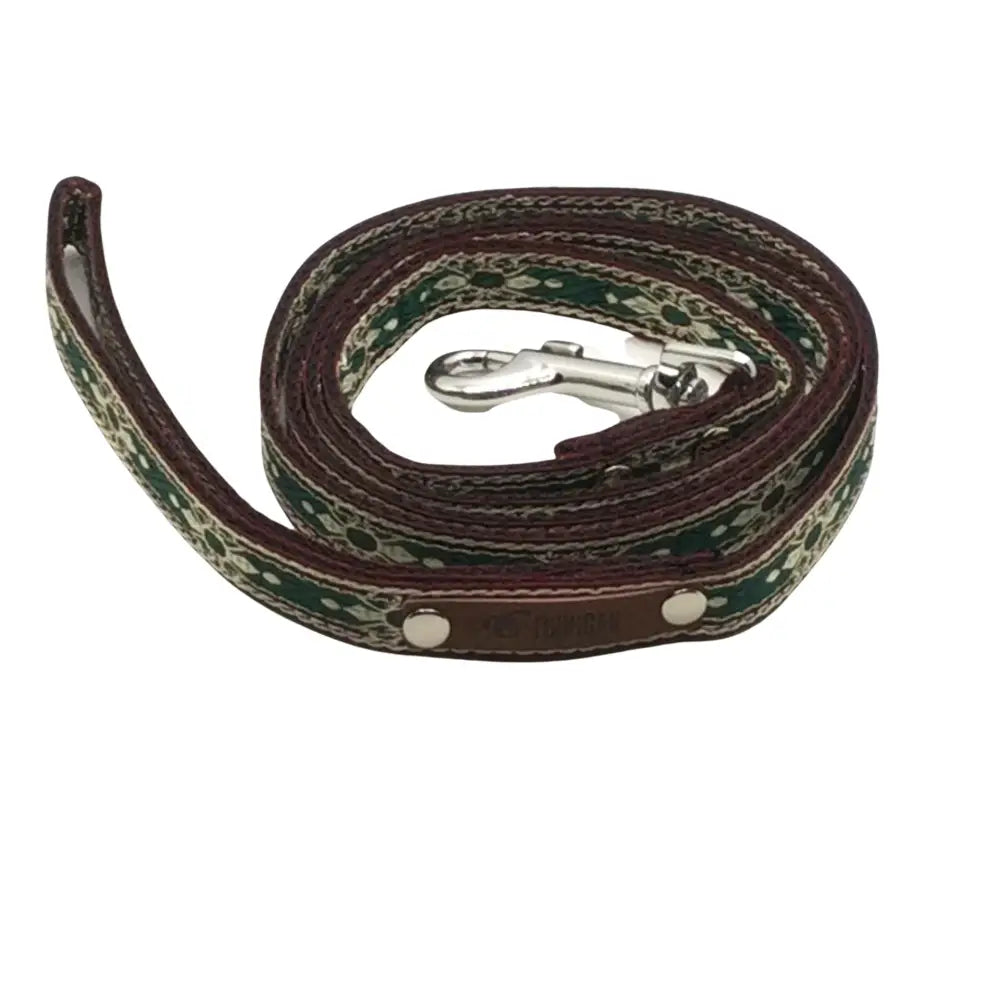 Designer dog collar no. 4s - Small Lead Only (6ft)