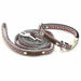 Designer engraved cotton dog collar no.19s - Large Collar &