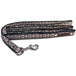 Designer handmade cotton dog collar no.12s - Small Lead