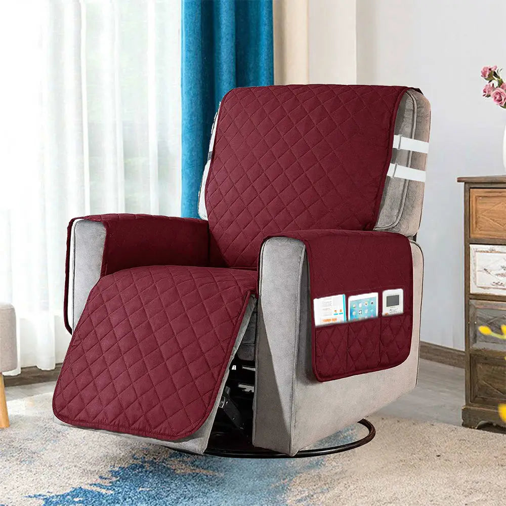 Recliner sofa towel anti-slip and anti-slip