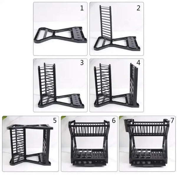 Dish rack kitchen storage dish rack multi functional drain rack Nexellus