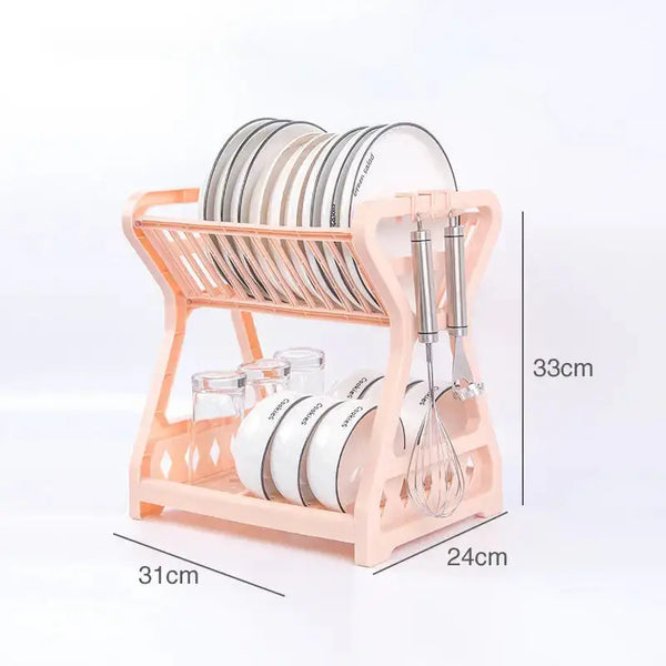 Dish rack kitchen storage table chopsticks rack multi-functional drain Nexellus