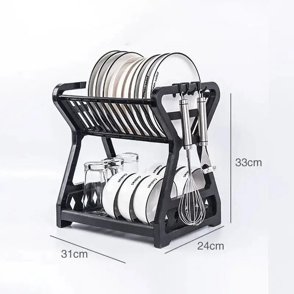 Dish rack kitchen storage table chopsticks rack multi-functional drain Nexellus