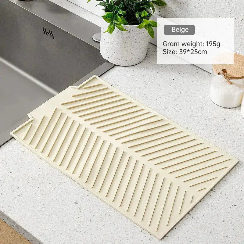 Dishes drain pad insulation pad can be cut kitchen wash countertop Nexellus