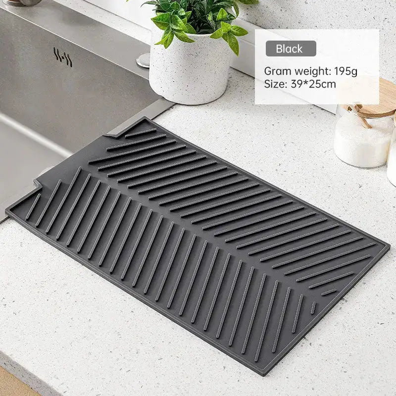 Dishes drain pad insulation pad can be cut kitchen wash countertop Nexellus