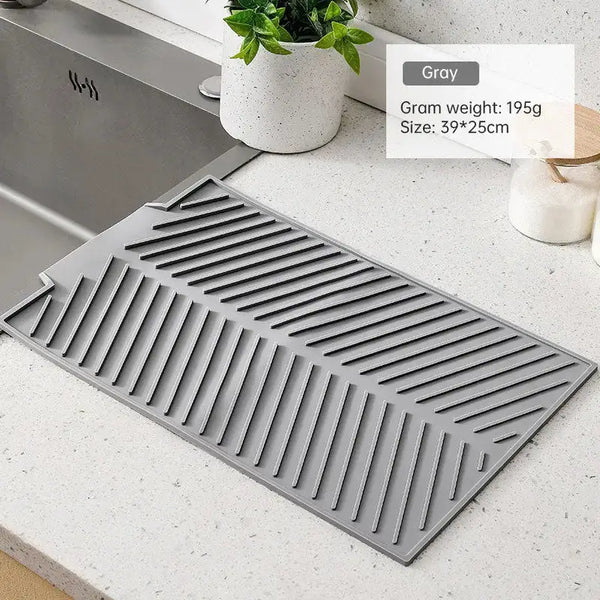 Dishes drain pad insulation pad can be cut kitchen wash countertop Nexellus