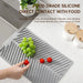 Dishes drain pad insulation pad can be cut kitchen wash countertop Nexellus