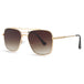 Double Beam Stylish Metallic Sunglasses Retro Street Sunglasses For Men Nexellus