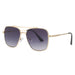 Double Beam Stylish Metallic Sunglasses Retro Street Sunglasses For Men Nexellus