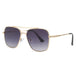 Double Beam Stylish Metallic Sunglasses Retro Street Sunglasses For Men Nexellus