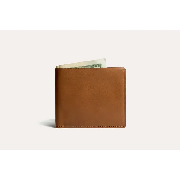 Double bifold wallet - Brown