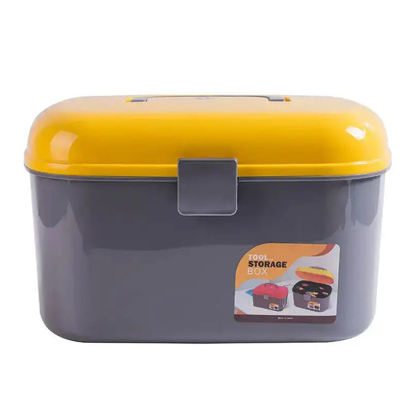 Double layer plastic medicine box family large medicine storage box Nexellus