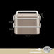 Double-layer water-free thermal insulation lunch box lunch box lunch Nexellus