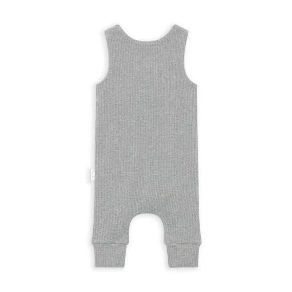 Dove grey dungarees