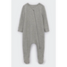 Dove Grey Zip Sleepsuit - Nexellus